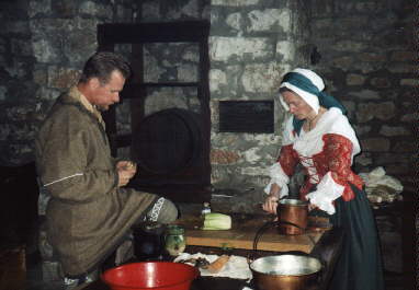Cooking in Fort Niagara's Kitchen